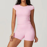 Basic Lulu - Shoulder Cuff X Shorts